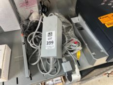 NINTENDO WII POWER LEADS, HOLDER & SENSOR