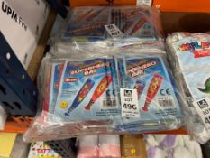 LARGE PACK OF PLAYWRITE 45CM INFLATABLE SUPERHERO BATS (NEW)