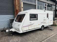 RESERVE REDUCED (10% BUYER FEE) 2005 ELDDIS ODYSSEY 482 - 2 BIRTH TOURING CARAVAN - VERY CLEAN -