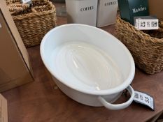 GARDEN TRADING ENAMEL SERVING DISH