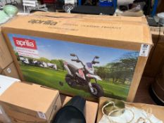 APRILIA BATTERY MOTORBIKE RIDE ON KIDS TOY