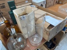 LSA INTERNATIONAL GLASS VASE