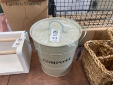 GARDEN TRADING COMPOST TIN