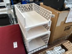 WHITE 3-TIER DOCUMENT HOLDER