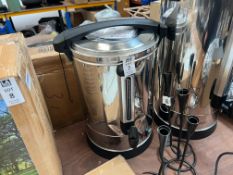 20L STAINLESS STEEL HOT WATER BOILER/ DISPENSER - DENTED