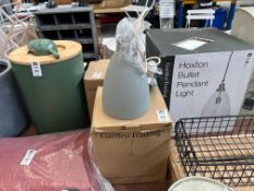 GARDEN TRADING CONCRETE MILLBANK PENDANT LIGHT