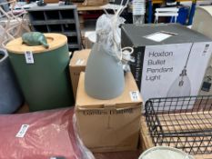 GARDEN TRADING CONCRETE MILLBANK PENDANT LIGHT