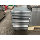 POLAR 7 DRAWER STAINLESS STEEL STORAGE CABINET