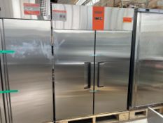 HOST DOUBLE DOOR UPRIGHT FREEZER STAINLESS STEEL - 1200LTR - HOST1016UF