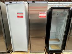 POLAR C-SERIES STAINLESS STEEL UPRIGHT FREEZER - 365LTR - CD083