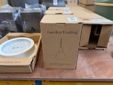 GARDEN TRADING BANKSIDE PENDANT LIGHT - BLACK