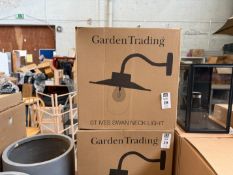 GARDEN TRADING ST IVES SWAN NECK LIGHT - STEEL