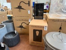 GARDEN TRADING BELGRAVE OUTDOOR LANTERN - BLACK