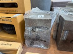 2X GARDEN TRADING FIRELIGHTER BOXES - BLACK GREY