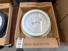 GARDEN TRADING TENBY BAROMETER - WHITE