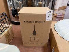 GARDEN TRADING HOXTON DOMED PENDANT LIGHT