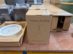 GARDEN TRADING BANKSIDE PENDANT LIGHT - BLACK