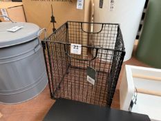 GARDEN TRADING HORNTON FOLDABLE STORAGE BOX - BLACK