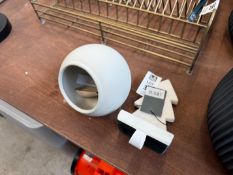 GARDEN TRADING SALT CELLAR & MARBLE STOCKING HOLDER