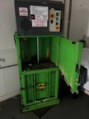 HYDRAULIC CARDBOARD BALER (THIS LOT IS LOCATED IN FIVEMILETOWN ROOTS & FRUITS VIEWING THURSDAY