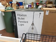 GARDEN TRADING HOXTON BULLET PENDANT LIGHT