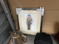 FRAMED R.U.C. RESERVE CONSTABLE WATERCOLOUR PICTURE