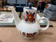 VINTAGE J & G MEAKIN IRONSTONE COFFEE POT