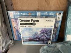 3X ASSORTED 1000PC JIGSAW PUZZLES (NEW)