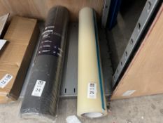 ROLL OF CLEAR SELF ADHESIVE PROTECTIVE FILM - 60CM X 100M
