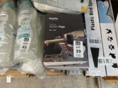 2X PACKS OF KEPLIN U-SHAPED GARDEN PEGS
