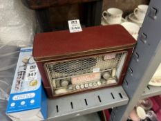RADIO STYLE STORAGE TIN