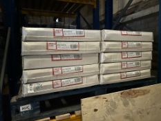 PALLET OF 20 QUINN BARLO STANDARD PANEL RADIATORS T21 GRILL TOP 500MM HIGH X 500MM WIDE Q21505CB (