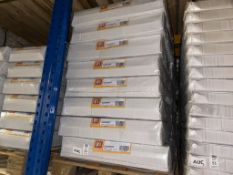 PALLET OF 16 QUINN STANDARD PANEL RADIATORS T22 600MM HIGH X 500MM WIDE ROUND TOP Q22605RT (D17C)
