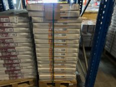 PALLET OF 34 QUINN STANDARD PANEL RADIATORS T11 500MM HIGH X 500MM WIDE ROUNF TOP Q11505RT (B7A)