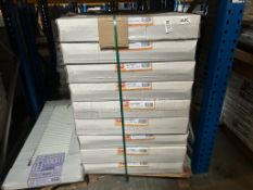 PALLET OF 18 QUINN STANDARD PANEL RADIATORS T22 700MM HIGH X 500MM WIDE ROUND TOP Q22705RT (C8A)