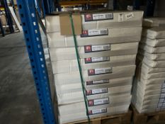 PALLET OF 18 QUINN STANDARD PANEL RADIATORS T22 700MM HIGH X 400MM WIDE GRILL TOP Q22704VSKD (C10A)
