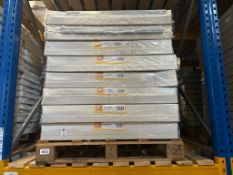 PALLET OF 16 QUINN STANDARD PANEL RADIATORS T22 900MM HIGH X 400MM WIDE ROUND TOP Q22904RT (C5B)