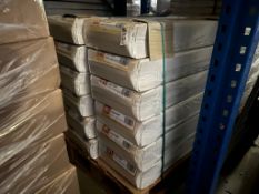 PALLET OF 12 QUINN STANDARD PANEL RADIATORS T22 300MM HIGH X 1600MM WIDE ROUND TOP Q22316RT (B15A)