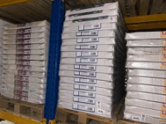 PALLET OF 16 QUINN/WARMASTYLE STANDARD PANEL RADIATORS T11 500MM HIGH X 900MM WIDE GRILL TOP