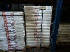 PALLET OF 26 QUINN/BARLO STANDARD PANEL RADIATORS T21 600MM HIGH X 400MM WIDE GRILL TOP Q21604CB (