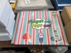 2X PACKS OF FIDGET POP TOYS SETS (NEW)