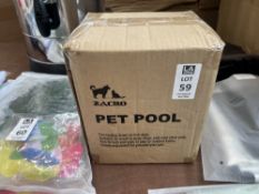 ZACRO POP UP PET POOL (NEW)