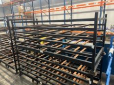 HEAVY DUTY STEEL STILLAGE POSTS/SHEETS 96x235x108CM