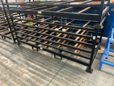 HEAVY DUTY STEEL STILLAGE POSTS/SHEETS 96x235x108CM
