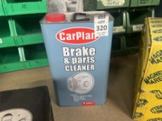 5L CARPLAN BRAKE & PARTS CLEANER