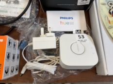 PHILIPS HUE BRIDGE SMART LIGHTING HUB