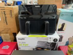 KEPLIN 9L 2-DRAWER AIR FRYER (NEW)