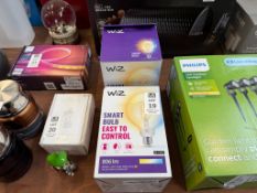 2X WIZ 60W SMART WIFI BULBS