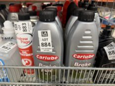 4X 1L CARLUBE DOT 4 BRAKE FLUID