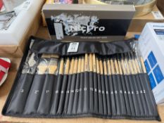 NICPRO 25PC PAINT BRUSH SET